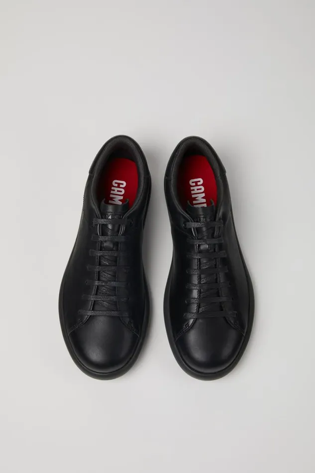 Men Camper Sneakers Pelotas Soller Black Leather Sneakers Men Camper Sneakers Pelotas Soller Black Leather Sneakers