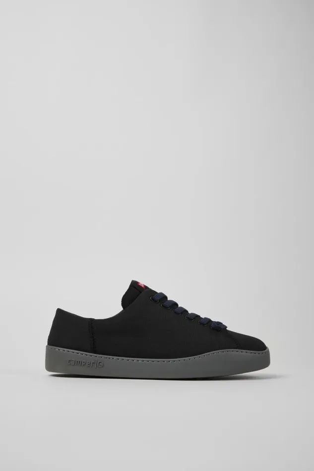 Men Camper Sneakers Peu Touring Black Recycled PET Sneakers Men Camper Sneakers Peu Touring Black Recycled PET Sneakers