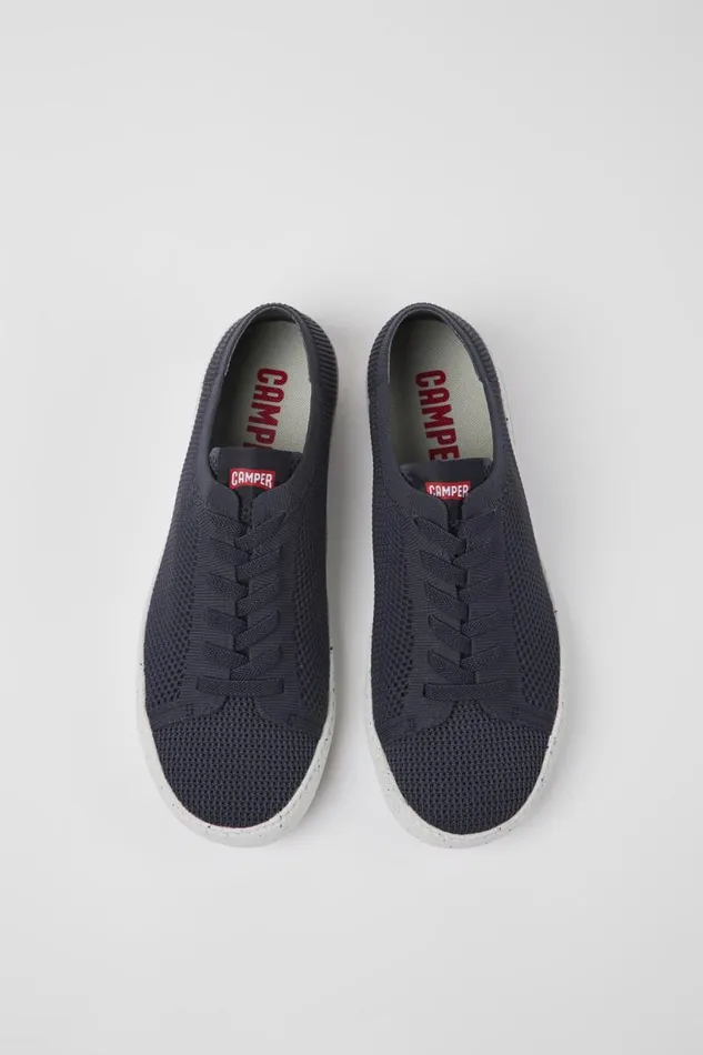 Men Camper Sneakers Peu Touring Blue Textile Sneakers Men Camper Sneakers Peu Touring Blue Textile Sneakers