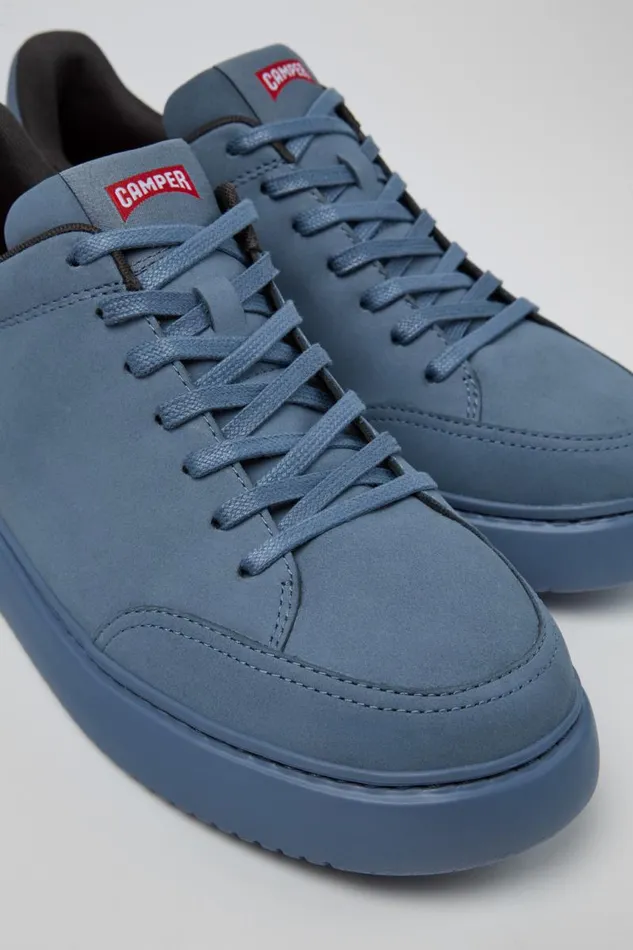 Men Camper Sneakers Runner K21 Gray Nubuck Sneakers