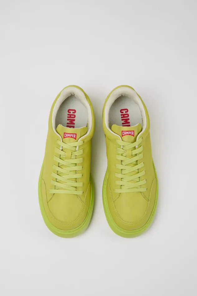 Men Camper Sneakers Runner K21 Green Leather Sneakers Men Camper Sneakers Runner K21 Green Leather Sneakers