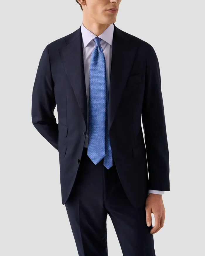 Men Chambray Elevated Poplin Shirt Purple Eton Dress Shirts Men Chambray Elevated Poplin Shirt Purple Eton Dress Shirts