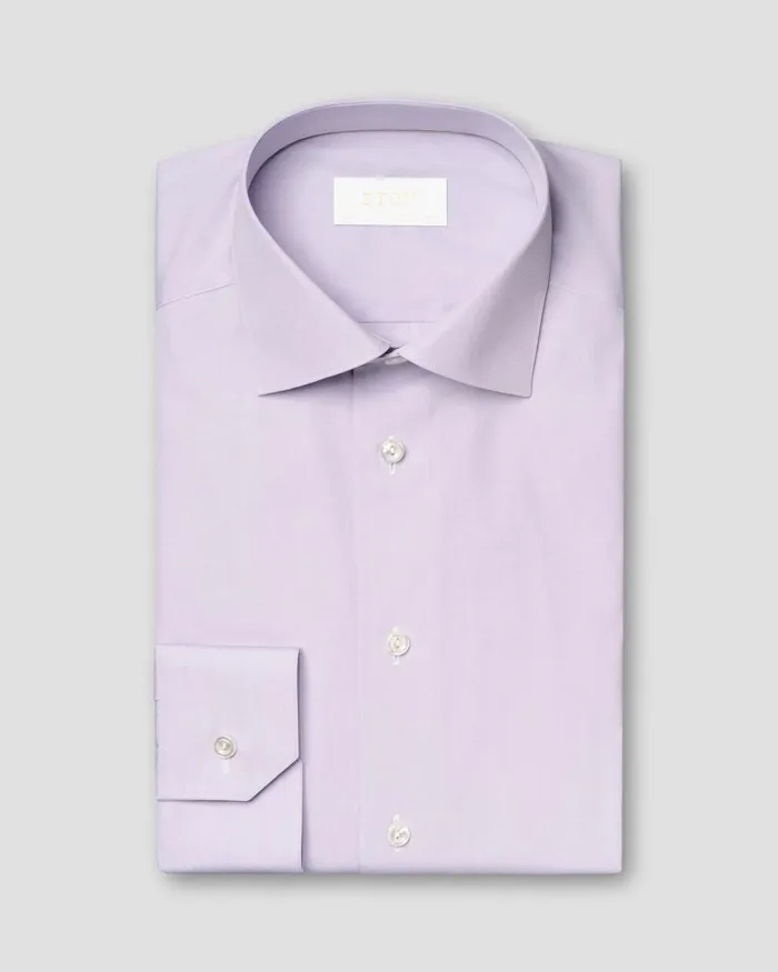 Men Chambray Elevated Poplin Shirt Purple Eton Dress Shirts Men Chambray Elevated Poplin Shirt Purple Eton Dress Shirts