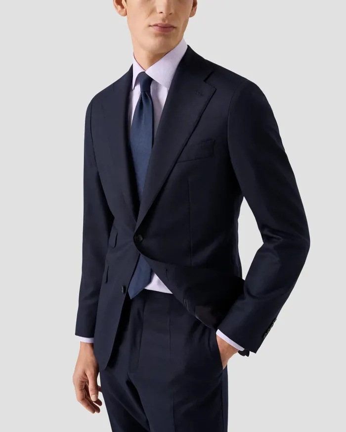 Men Check Signature Twill Shirt Purple Eton Dress Shirts Men Check Signature Twill Shirt Purple Eton Dress Shirts