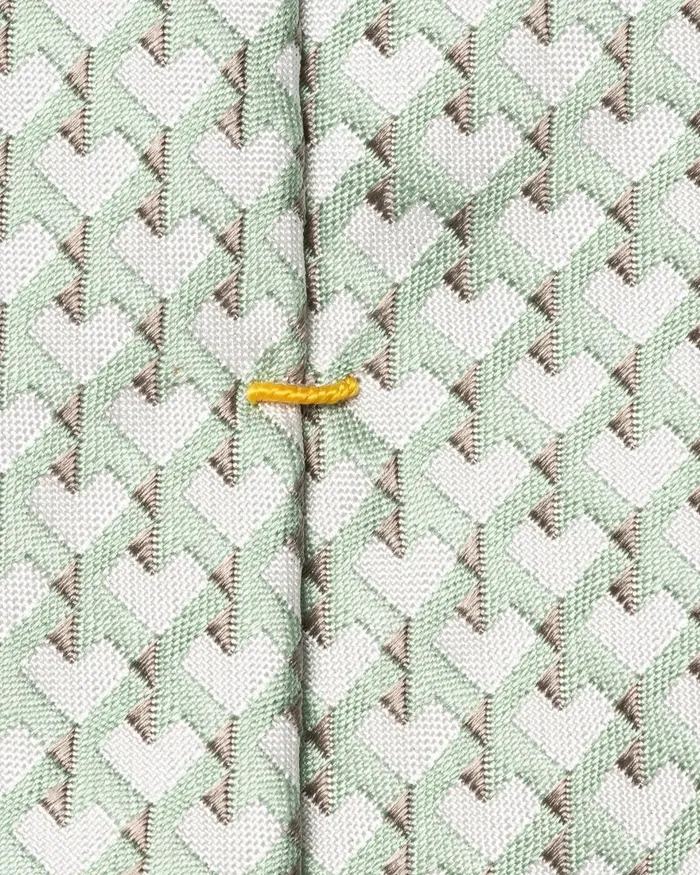 Men Geometric Tie Green Eton Ties Men Geometric Tie Green Eton Ties