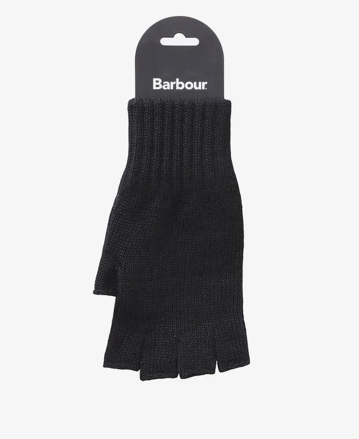 Men Hats Barbour Fingerless Gloves Navy Men Hats Barbour Fingerless Gloves Navy