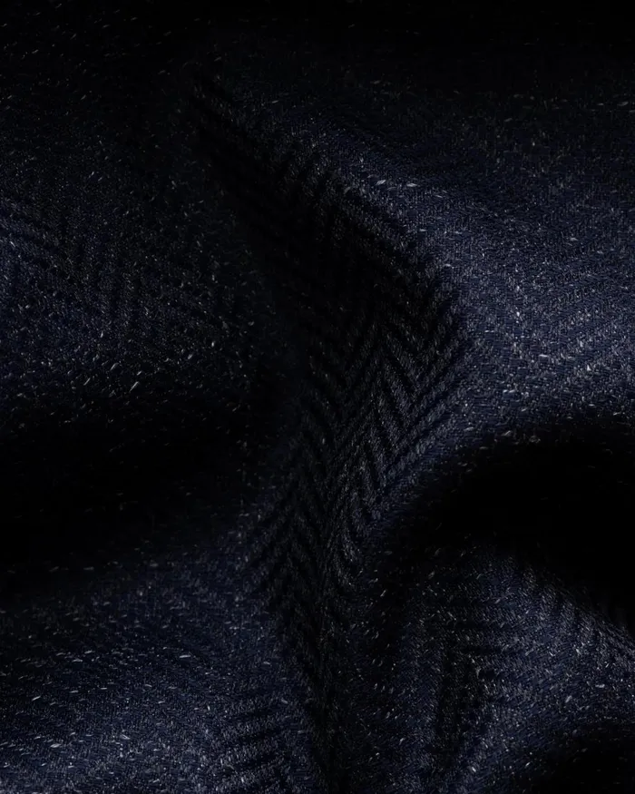 Men Herringbone Wool Linen Overshirt Blue Eton Overshirts Men Herringbone Wool Linen Overshirt Blue Eton Overshirts