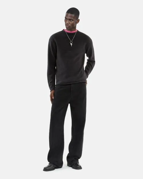 Men Jumpers and Cardigans The Kooples Gray Wool Sweater Middle Grey Mel