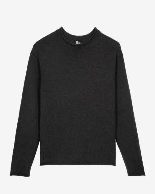 Men Jumpers and Cardigans The Kooples Gray Wool Sweater Middle Grey Mel