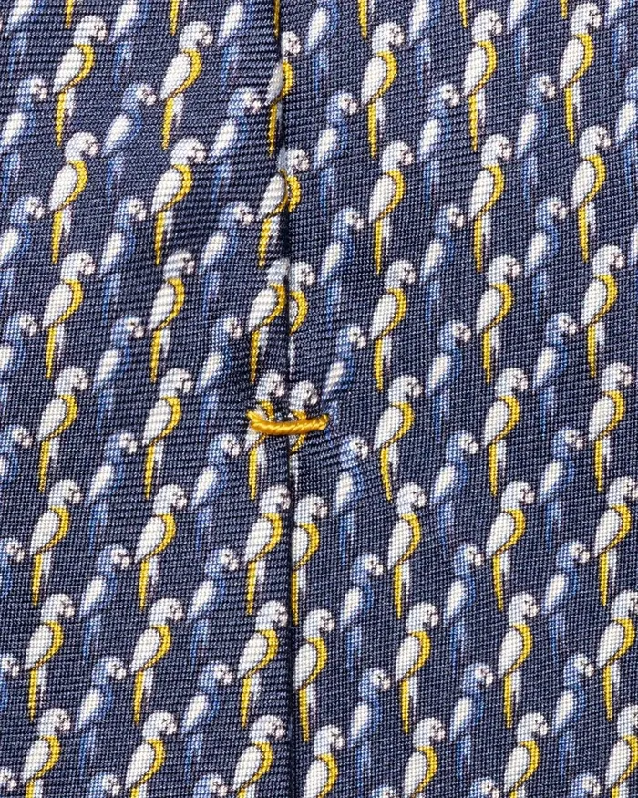 Men Motif Tie Blue Eton Ties Men Motif Tie Blue Eton Ties