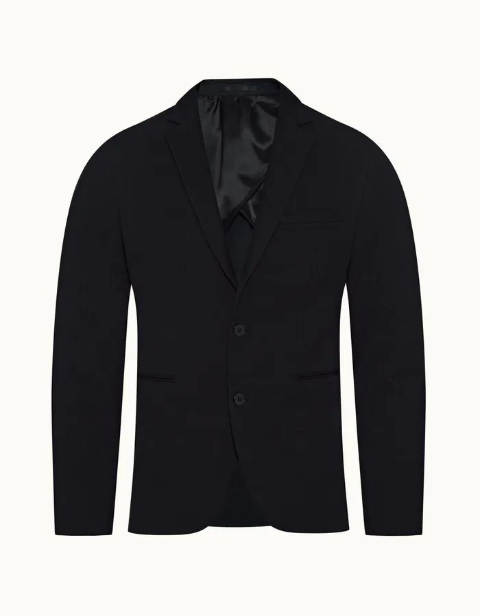 Men Orlebar Brown Jackets and Outerwear Ullock Seersucker Night Iris