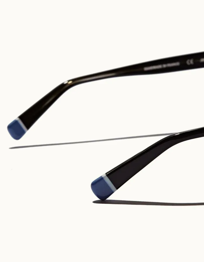 Men Orlebar Brown Sunglasses Matira Black Laminate