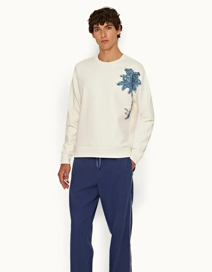 Men Orlebar Brown Sweats Stevenson Cashew