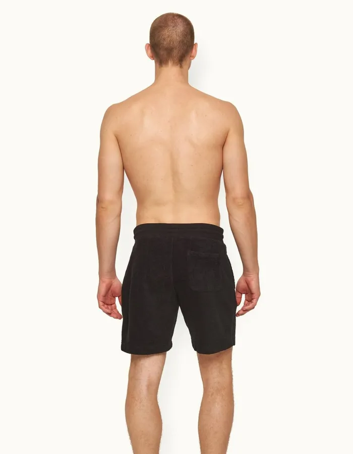 Men Orlebar Brown Sweats Trevone Black
