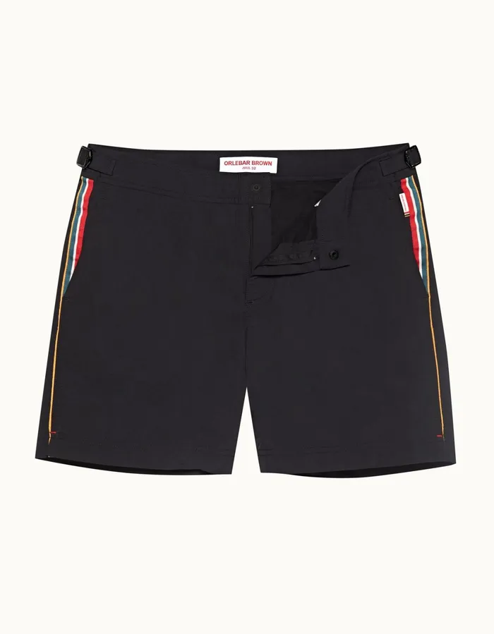 Men Orlebar Brown Swim Shorts Bulldog Black