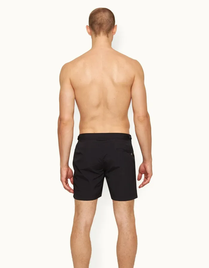 Men Orlebar Brown Swim Shorts Bulldog Black