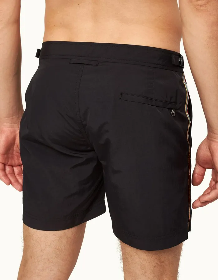 Men Orlebar Brown Swim Shorts Bulldog Black