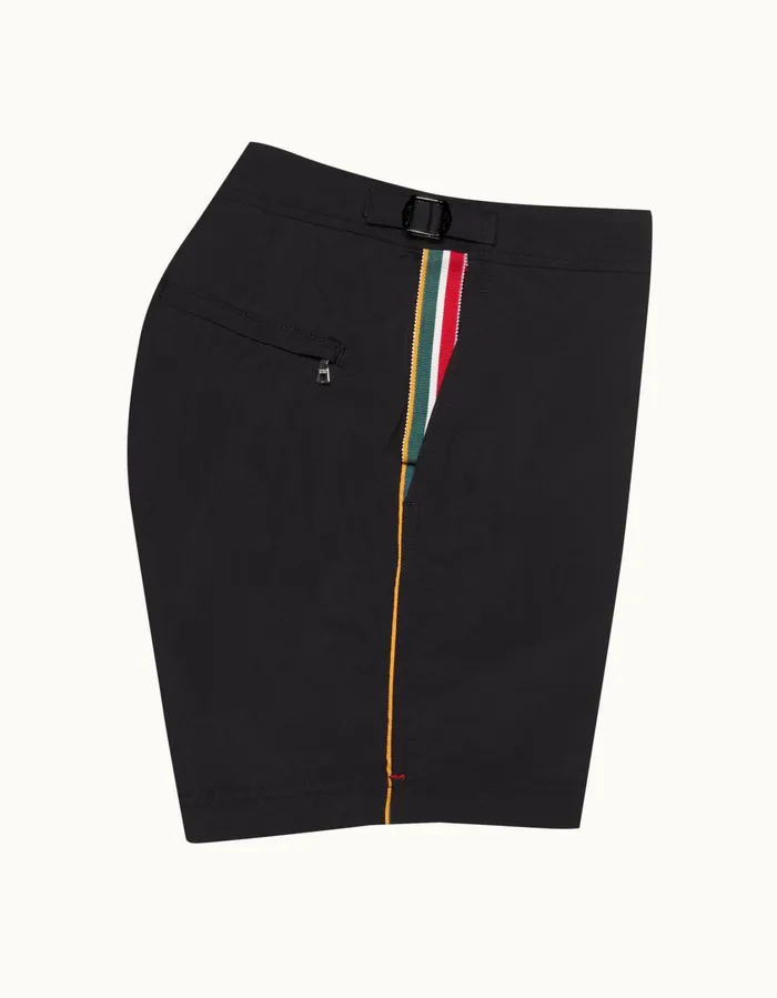 Men Orlebar Brown Swim Shorts Bulldog Black