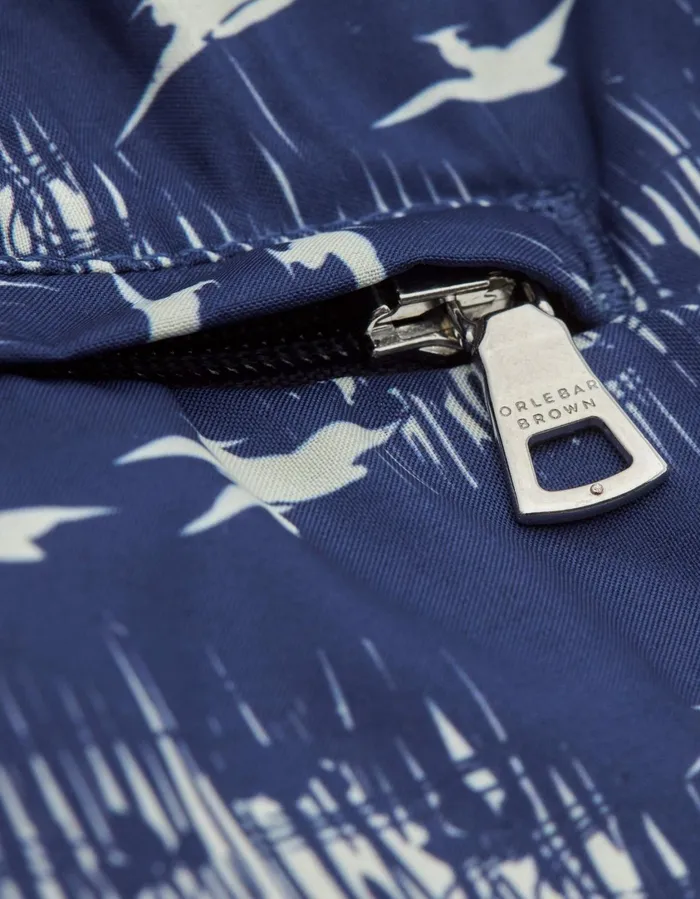 Men Orlebar Brown Swim Shorts Bulldog Midnight Navysea Mist