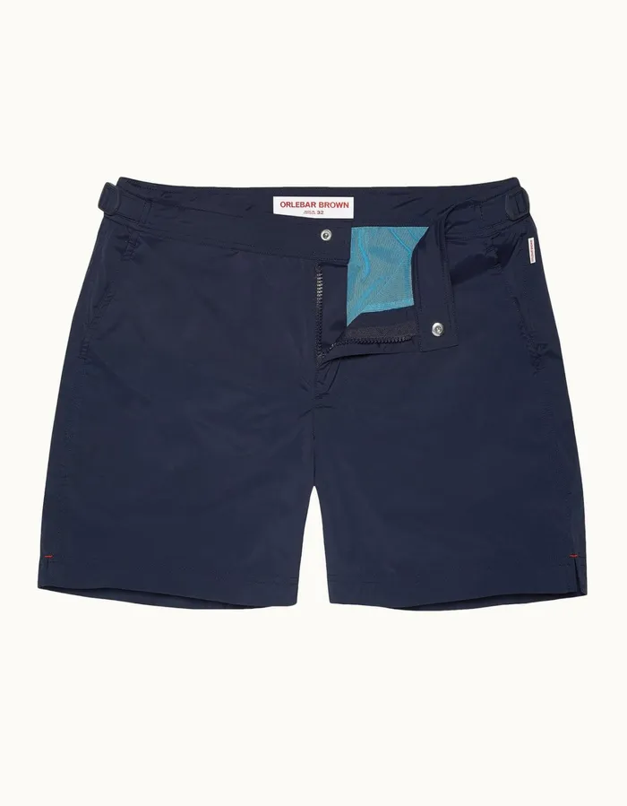Men Orlebar Brown Swim Shorts Bulldog Sport Navy