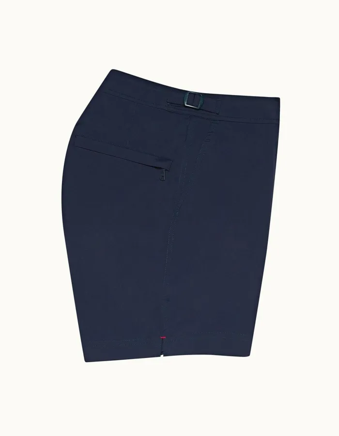Men Orlebar Brown Swim Shorts Bulldog Sport Navy