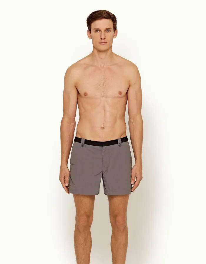 Men Orlebar Brown Swim Shorts Thunderball Swimshort Blackfossil