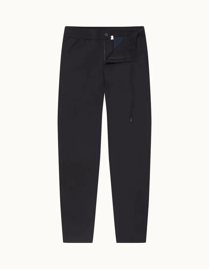Men Orlebar Brown Trousers Cornell Merino Night Iris
