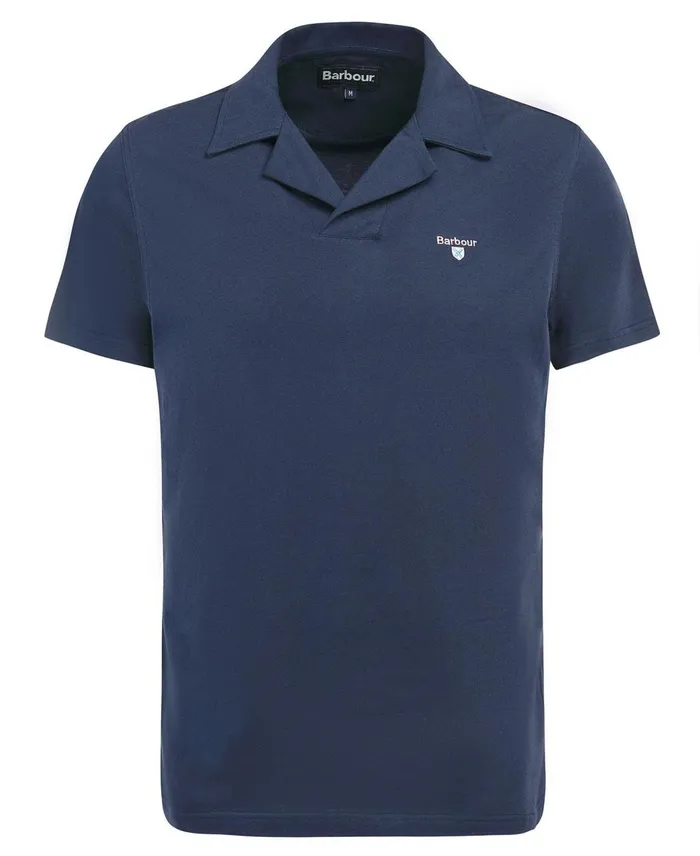 Men Polo Shirts Barbour Consett Polo Shirt Classic Navy