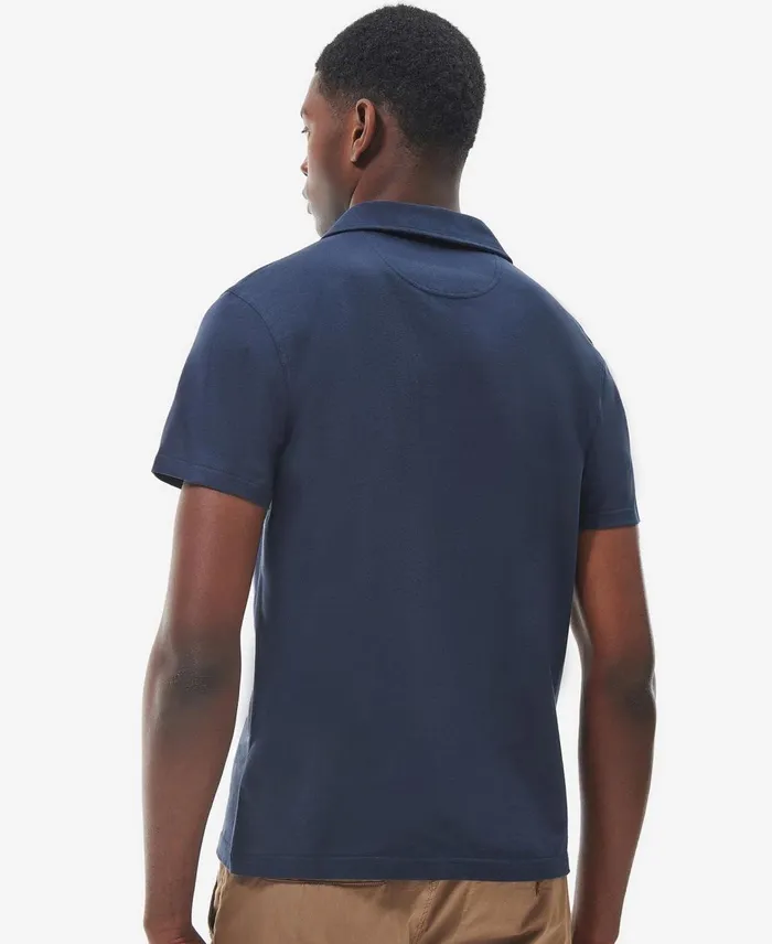 Men Polo Shirts Barbour Consett Polo Shirt Classic Navy
