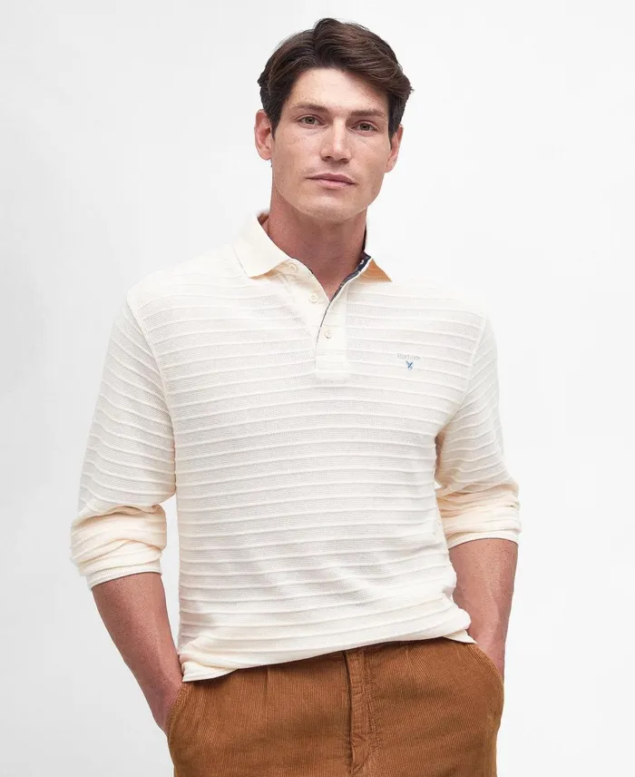 Men Polo Shirts Barbour Cramlington Polo Shirt Classic Navy