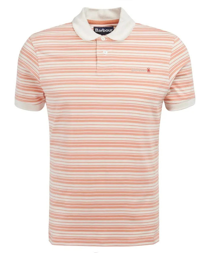 Men Polo Shirts Barbour Deanbank Polo Shirt Whisper White Men Polo Shirts Barbour Deanbank Polo Shirt Whisper White