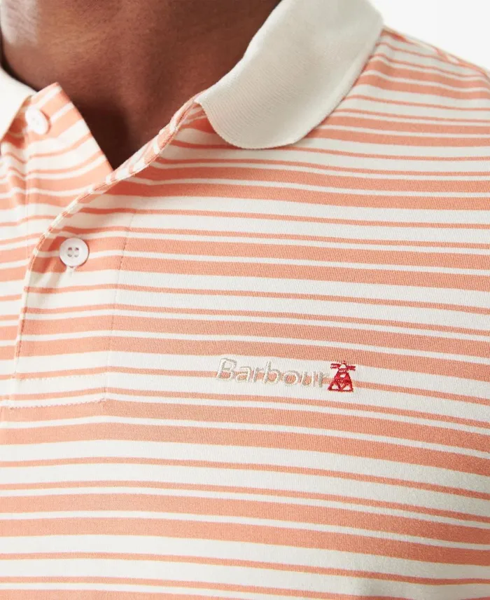 Men Polo Shirts Barbour Deanbank Polo Shirt Whisper White Men Polo Shirts Barbour Deanbank Polo Shirt Whisper White