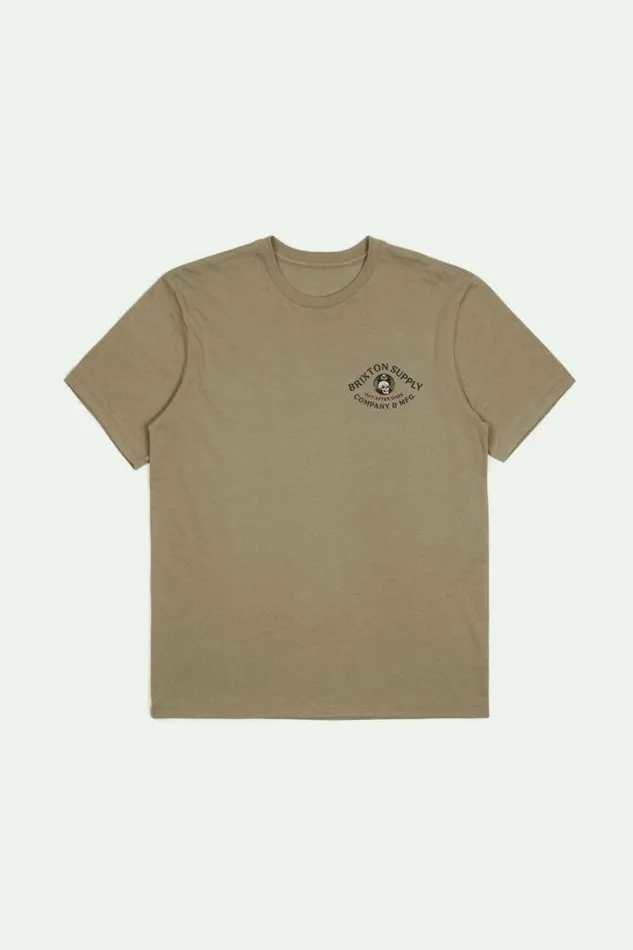 Men Potion SS Tailored TShirt Oatmeal Brixton TShirts