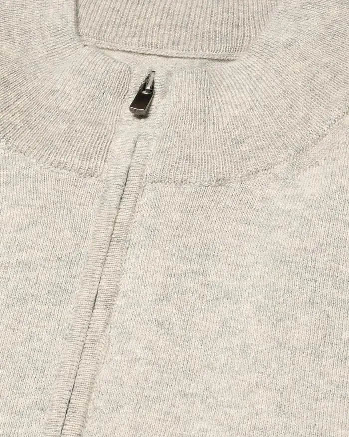 Men Quarter Zip Sweater Brown Eton Knitwear Men Quarter Zip Sweater Brown Eton Knitwear
