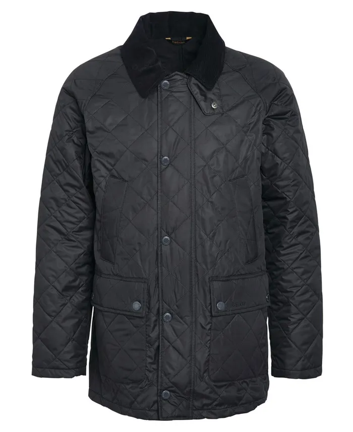 Men Quilted Jackets Barbour Ashby Polarquilt Jacket Classic Black Men Quilted Jackets Barbour Ashby Polarquilt Jacket Classic Black