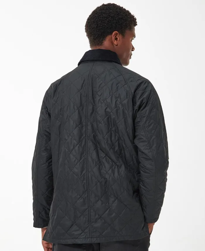 Men Quilted Jackets Barbour Ashby Polarquilt Jacket Classic Black Men Quilted Jackets Barbour Ashby Polarquilt Jacket Classic Black