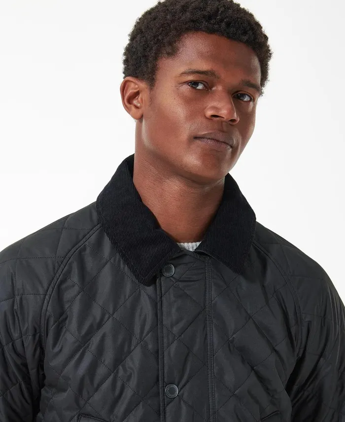 Men Quilted Jackets Barbour Ashby Polarquilt Jacket Classic Black Men Quilted Jackets Barbour Ashby Polarquilt Jacket Classic Black