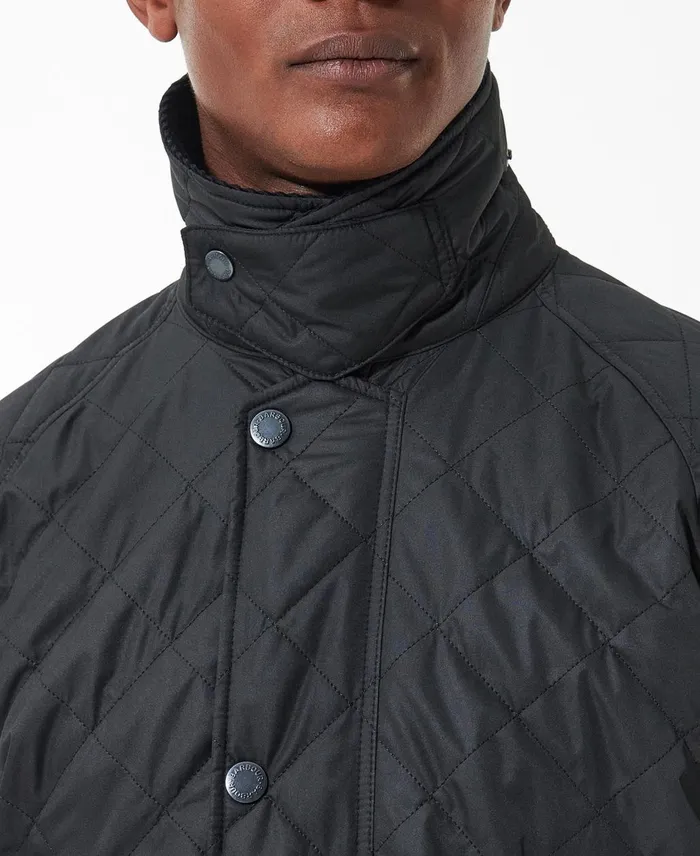 Men Quilted Jackets Barbour Ashby Polarquilt Jacket Classic Black Men Quilted Jackets Barbour Ashby Polarquilt Jacket Classic Black