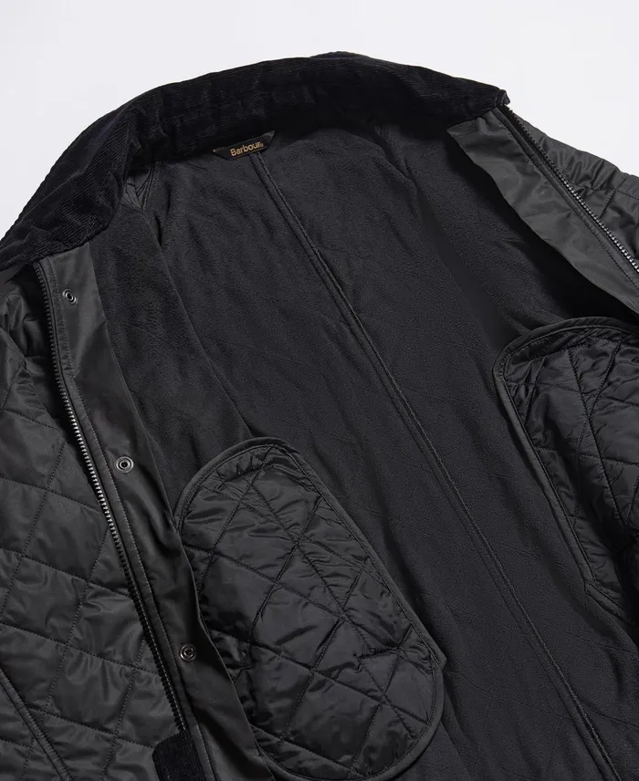 Men Quilted Jackets Barbour Ashby Polarquilt Jacket Classic Black Men Quilted Jackets Barbour Ashby Polarquilt Jacket Classic Black