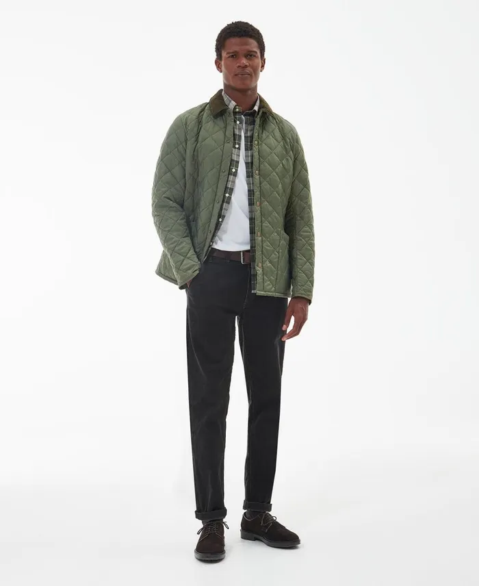 Men Quilted Jackets Barbour Heritage Liddesdale Quilted Jacket Charcoal Men Quilted Jackets Barbour Heritage Liddesdale Quilted Jacket Charcoal