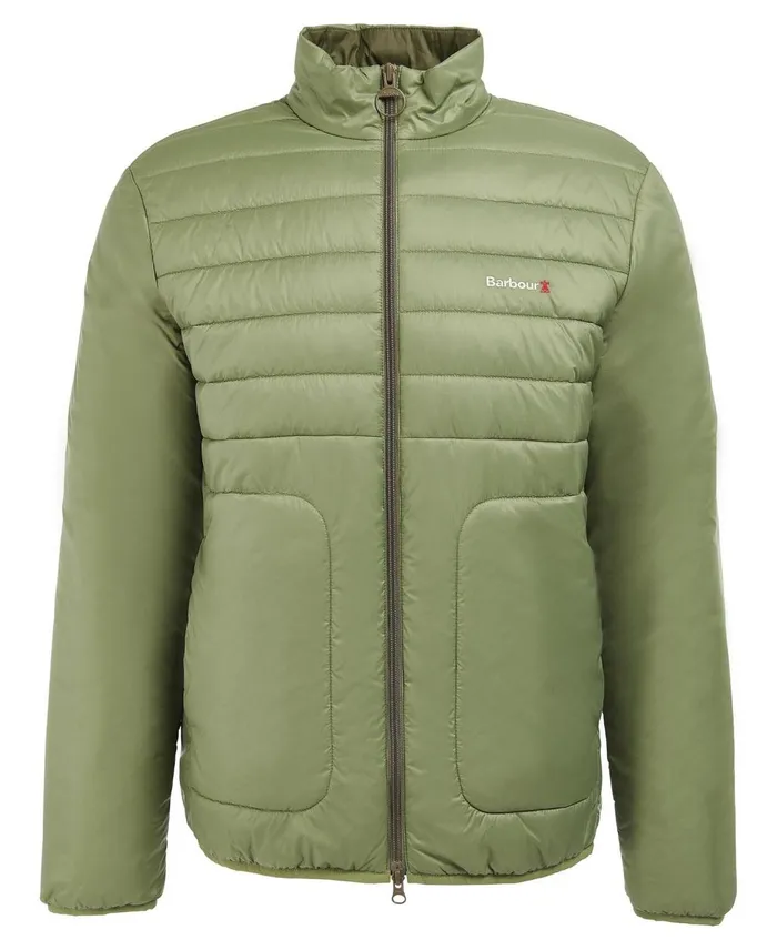 Men Quilted Jackets Barbour Summer Baffle Quilted Jacket Olivine Men Quilted Jackets Barbour Summer Baffle Quilted Jacket Olivine