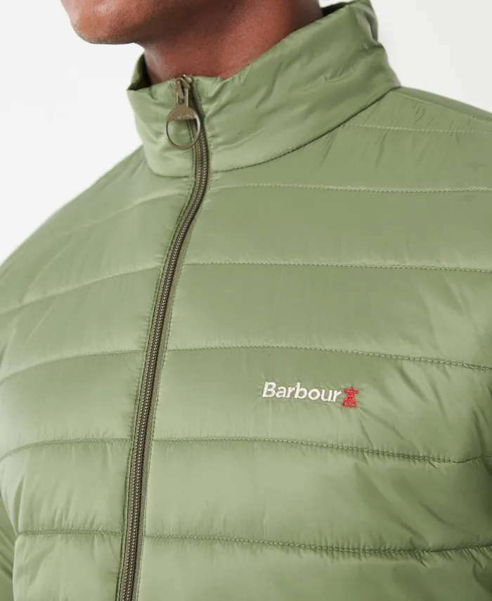 Men Quilted Jackets Barbour Summer Baffle Quilted Jacket Olivine Men Quilted Jackets Barbour Summer Baffle Quilted Jacket Olivine