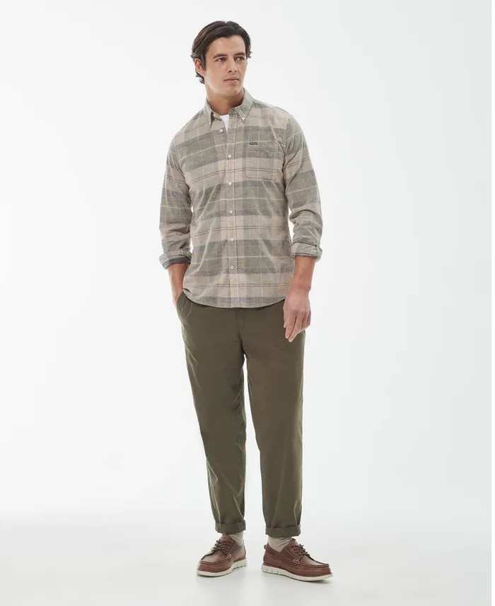 Men Shirts Barbour Blair Tailored Shirt Classic Black Slate Men Shirts Barbour Blair Tailored Shirt Classic Black Slate