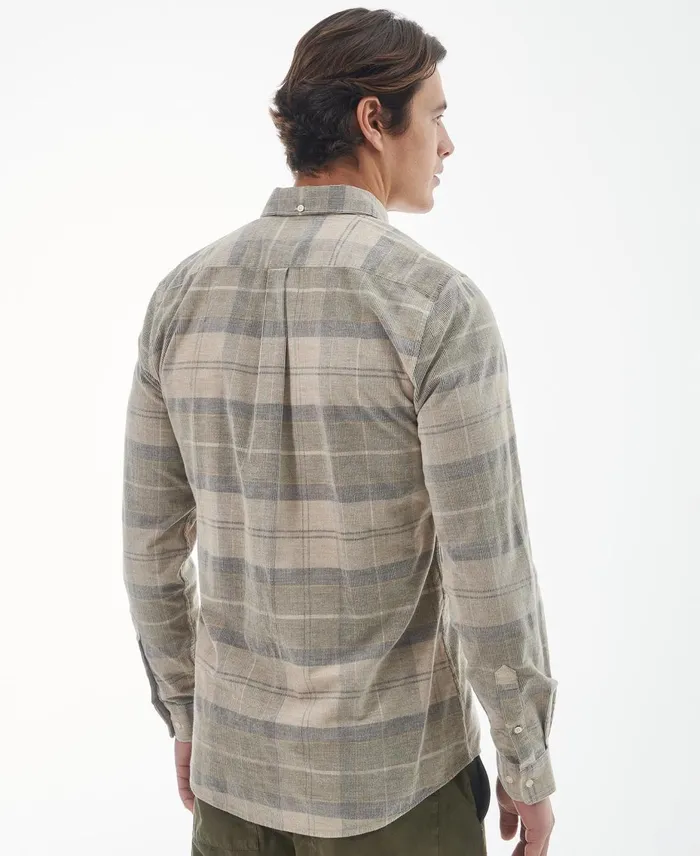 Men Shirts Barbour Blair Tailored Shirt Classic Black Slate Men Shirts Barbour Blair Tailored Shirt Classic Black Slate