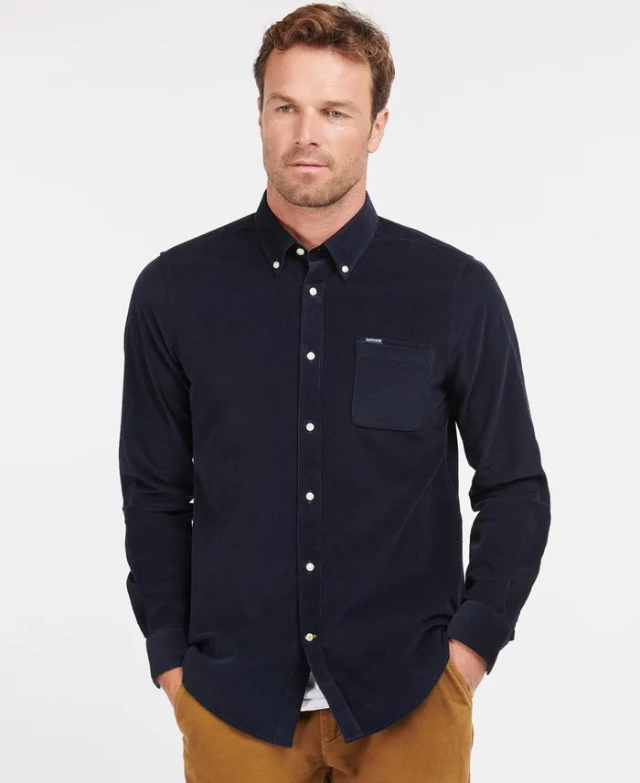 Men Shirts Barbour Ramsey Tailored Shirt Forest