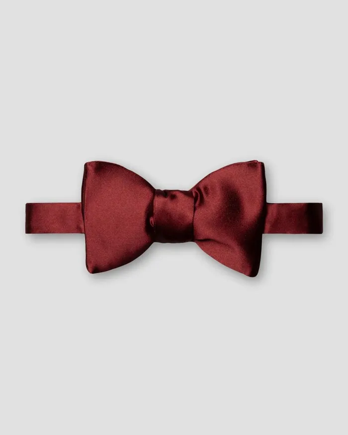 Men Silk Satin Bow Tie 8211 Ready Tied Red Eton Bow Ties