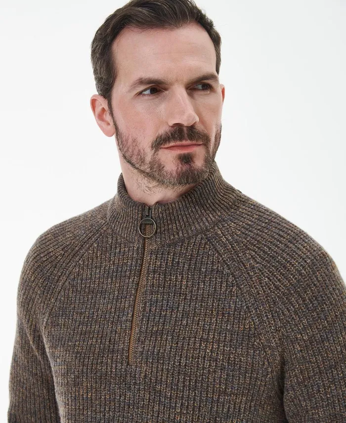 Men Sweaters Barbour Horseford HalfZip Jumper Olive Men Sweaters Barbour Horseford HalfZip Jumper Olive