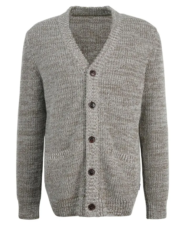 Men Sweaters Barbour Sid Knitted Cardigan Navy Marl Men Sweaters Barbour Sid Knitted Cardigan Navy Marl