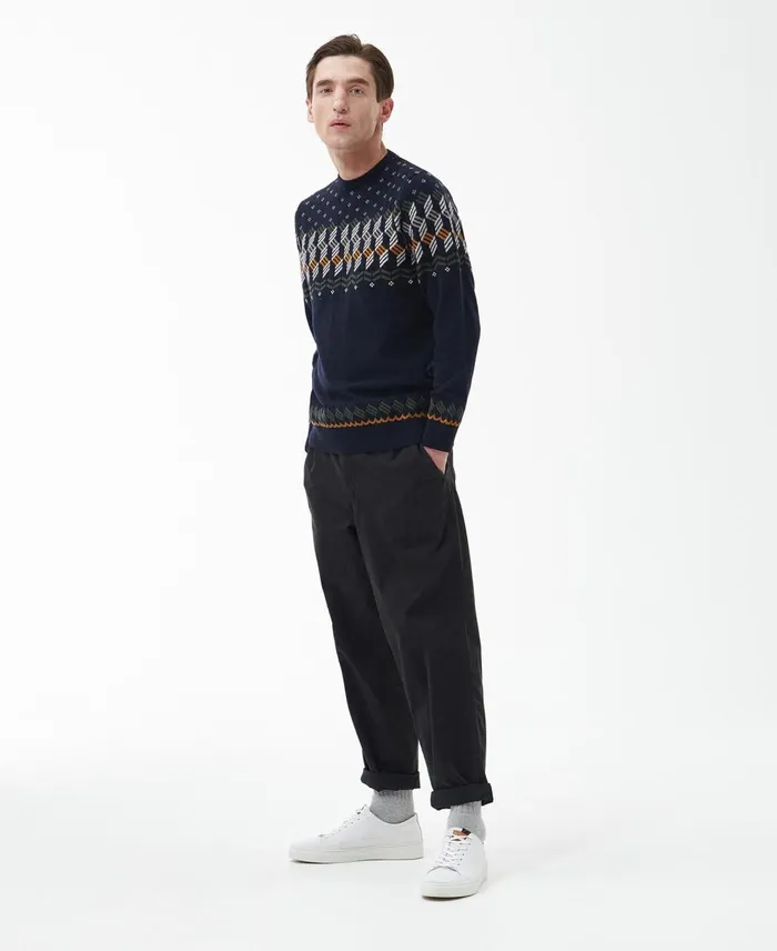 Men Sweaters Barbour Tursdale Knitted Jumper Classic Navy Men Sweaters Barbour Tursdale Knitted Jumper Classic Navy