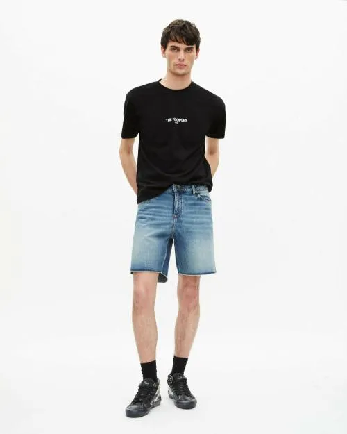 Men Tshirts The Kooples Black Logo TShirt Black